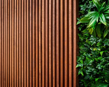 Merbau batten close up