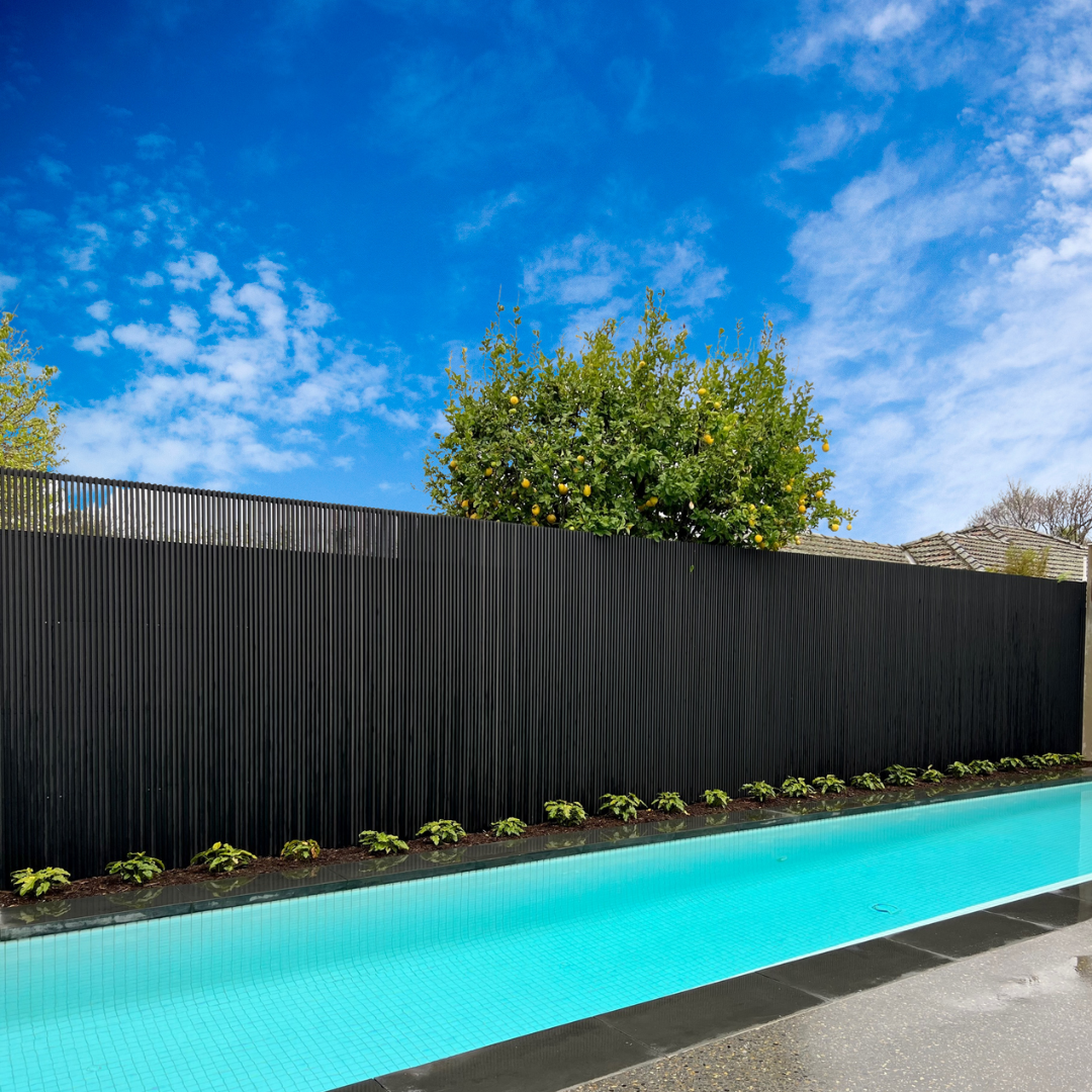 Monument Recycled Composite Batten Screens - Lattice Factory