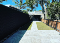black composite battens