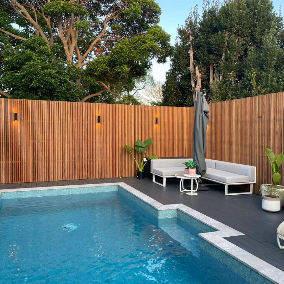 Mixed Blonde Timber Screening